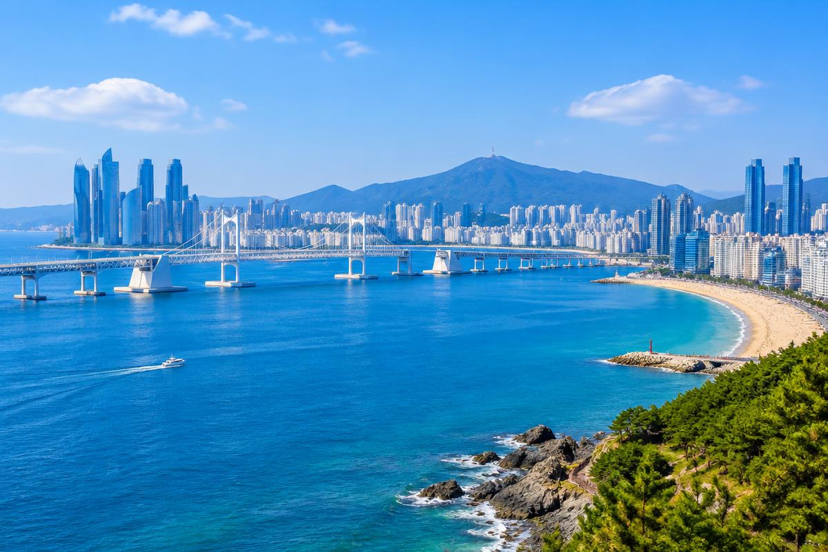 Busan region travel highlights in Korea